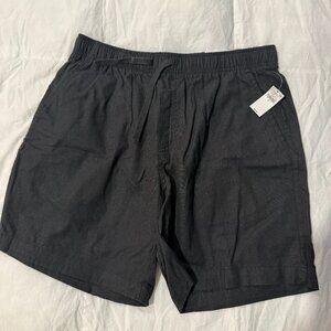 Men's Linen Blend Jogger shorts NWT M